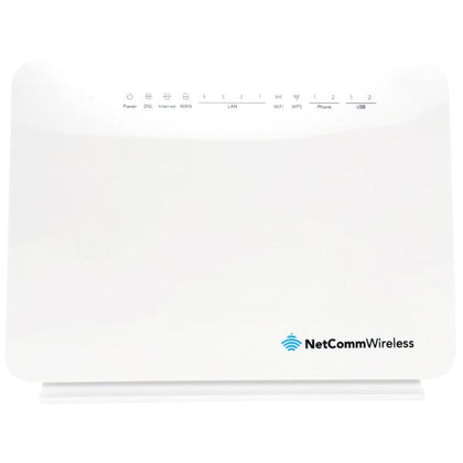 NetComm NF10WV N300 WiFi VDSL/ADSL Modem Router with Voice - Gigabit WAN, 4 x LAN, 2 x USB Storage  ** NBN Compliant **