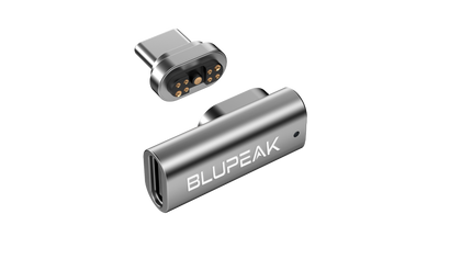 BLUPEAK USB-C Magnetic Adapter 100W PD USB 2.0 - Charger Adapter