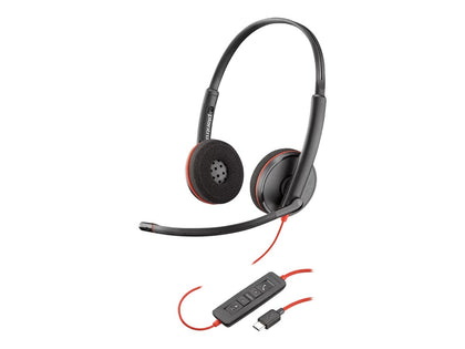 Plantronics Blackwire C3220 UC Stereo USB-C Corded Headset