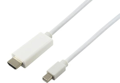 BLUPEAK 1M Mini Display port male to HDMI male Cable