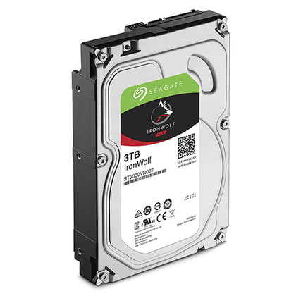 Seagate 2TB 3.5' IronWolf NAS 5900RPM SATA3 6Gb/s 64MB HDD. 3 Years Warranty