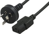 BLUPEAK 2M Power Cable 3Pin AU Male to C13 Female