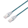 BluPeak 2M Ultra Thin CAT6A UTP LAN Cable - Green