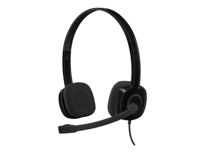 Logitech H151 Stereo Headset - Wired