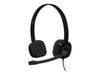 Logitech H151 Stereo Headset - Wired