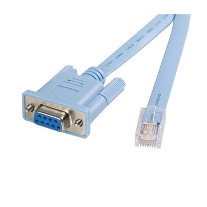 StarTech 2m CISCO RJ45 to DB9 Console Router Cable