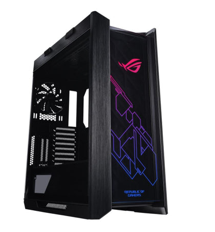 ASUS GX601 ROG Strix Helios Case ATX/EATX Black Mid-Tower Gaming Case With Handle, RGB, 3 Tempered Glass Panels, 4 Preinstalled Fans 3x140mm 1x140mm