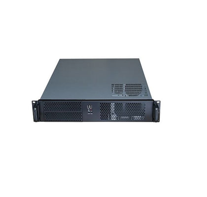 TGC Rack Mountable Server Chassis 2U 550mm, 6x 3.5' Fixed HDD Bays, up to ATX Motherboard, 7x LP PCIe, ATX PSU Required