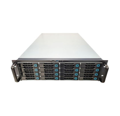 TGC Rack Mountable Server Chassis 3U 650mm, 16x 3.5' Hot-Swap Bays, up to EEB Motherboard, 7x FH PCIe, 2U PSU Required
