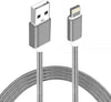 Astrotek 1m USB Lightning Data Sync Charger Grey White Color Cable for iPhone 7S 7 Plus 6S 6 Plus 5 5S iPad Air Mini iPod ~CBAT-USB-IP5