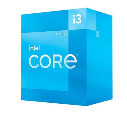 Intel i3-12100 CPU 3.3GHz (4.3GHz Turbo) 12th Gen LGA1700 4-Cores 8-Threads 8MB 65W UHD Graphic 730 Retail Box Alder Lake