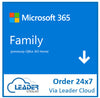 Microsoft ESD 365 Family / Home ( ESD Product Key Via Leader  CSP Portal - No Refund)
