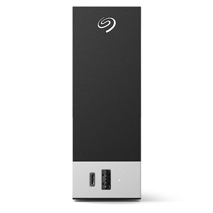 Seagate One Touch Hub 12TB External Hard Drive Desktop HDD – USB-C and USB 3.0 port, Convenient Backup