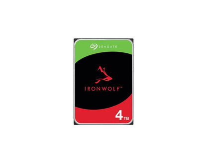 Seagate 4TB 3.5' IronWolf NAS 5400 RPM 256MB Cache SATA 6.0Gb/s 3.5' HDD (ST4000VN006)