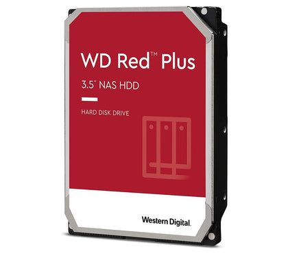 (LS) Western Digital WD Red Plus 1TB 3.5' NAS HDD SATA3 5400RPM 64MB Cache CMR 24x7 180TBW ~8-bays NASware 3.0 CMR Tech 3yrs wty (>WD20EFPX)