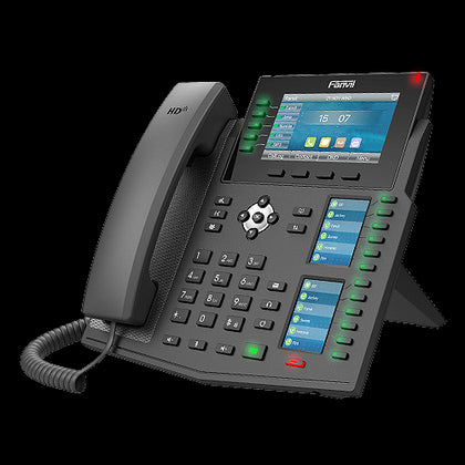 Fanvil X6U Enterprise IP Phone - 4.3' (Video) Colour Screen, 20 Lines, 60 x DSS Buttons, Dual Gigabit NIC, Built in Bluetooth, *SBC Ready