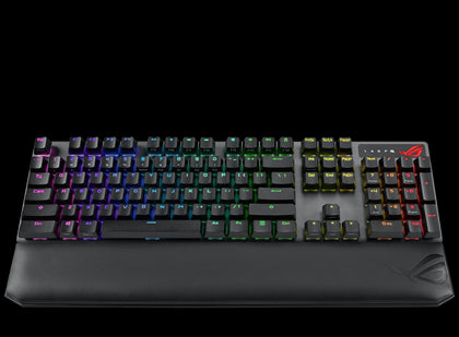 ASUS XA09 ROG STRIX SCOPE NX Wireless Deluxe Red Switch Gaming Mechanical Keyboard, RGB, ROG NX Switch, Extended CTRL Key