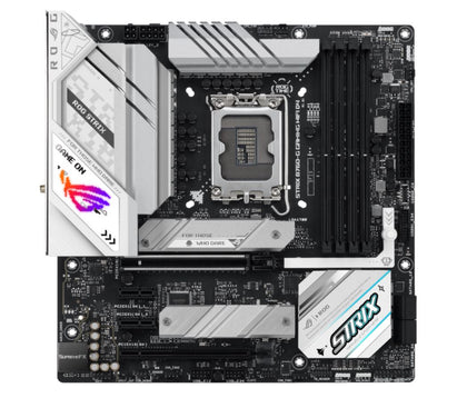 ASUS ROG STRIX B760-G GAMING WIFI D4 Intel LGA1700 mATX Motherboard 128GB,4xDDR4,1xPCIe 5.0 x16, 2xM.2, 4 xSATA, 1xHDMI, 1xDP.2.5Gb Ethernet