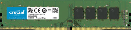 Crucial 16GB (1x16GB) DDR4 UDIMM 2666MHz CL19 1.2V Unbuffered Desktop PC Memory RAM