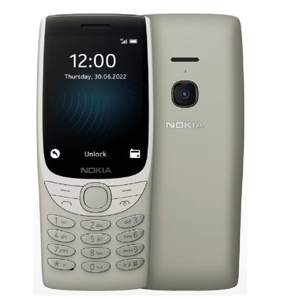 Nokia 8210 4G 128MB - Sand (16LIBG21A05)*AU STOCK*, 2.8', 48MB/128MB, 0.3MP Camera, Dual SIM, 1450mAh Removable, 2YR