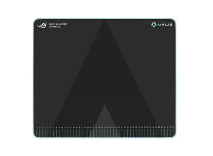 ASUS ROG Hone Ace Aim Lab Edition Large Gaming Mouse Pad (508x420x3mm) Water/Oil/Dust Repellent, Work W/ Aim Lab ROG 360 Task, Hybrid Cloth Surface