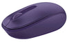 Microsoft Wireless Mobile Mouse 1850 Purple Mini USB Transceive