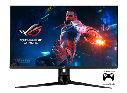 ASUS PG329Q 32' Gaming Monitor WQHD (2560 x 1440), Fast IPS, 175Hz, 1ms (GTG), Extreme Low Motion Blur Sync, G-SYNC, DisplayHDR 600, HDMIx2 DPx1