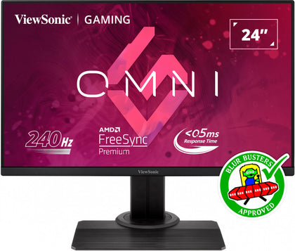ViewSonic 24'' 240 Hz 0.5ms GTG, IPS FHD, HDR400, 350 cd/m² , BLUR BUSTERS  2.0, FPS, RTS, MOBA Game mode, HAS, XG2431 Professional Gaming Monitor