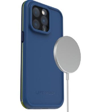 LifeProof FRE Case for Magsafe for Apple iPhone 13 Pro - Onward Blue (77-83673), WaterProof, 2M DropProof, DirtProof, SnowProof, 360° Protection
