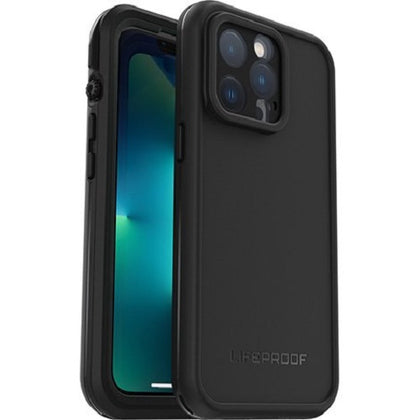 LifeProof FRE Case for Apple iPhone 13 Pro - Black (77-85566), WaterProof, 2M DropProof, DirtProof, SnowProof, 360° Protection Built-In Screen-Cover