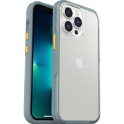 LifeProof SEE Apple iPhone 13 Pro Case Zeal Grey - (77-83624), 2M DropProof, Ultra-thin, One-Piece Design, Screenless front