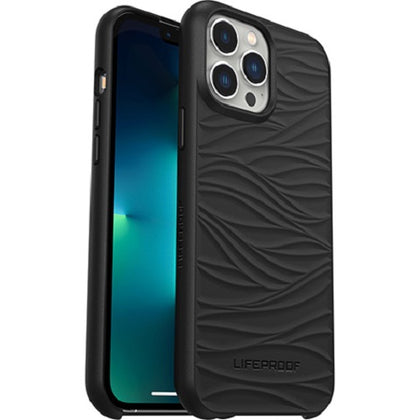 LifeProof WAKE Apple iPhone 13 Pro Max / iPhone 12 Pro Max Case Black - (77-85702), 2M DropProof, Mellow Wave Pattern, Ultra-thin, One-Piece Design