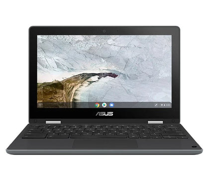 ASUS Chromebook Flip C214 11.6' Touch RUGGED Student Laptop N4020 4GB 32GB Chrome