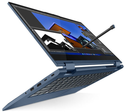 LENOVO ThinkBook 14S Yoga 14' FHD TOUCH Intel i5-1235U 16GB 256GB SSD WIN11 PRO Iris Xe Graphics WIFI6E Fingerprint Pen Flip 1YR Onsite WTY 1.5kg