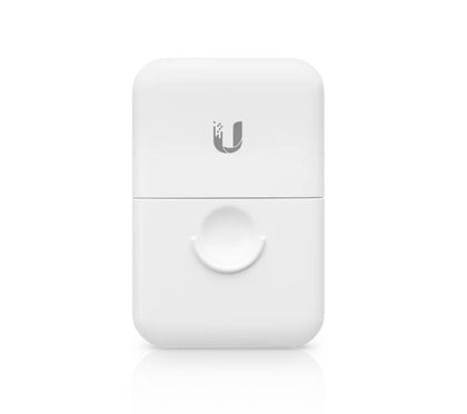 Ubiquiti  Ethernet Surge Protector, engineered to protect any Power‑over‑Ethernet (PoE) or non‑PoE device with connection speeds of up to 1 Gbps