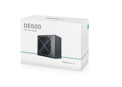 DeepCool DE-600 V2 High Efficiency Gaming True 450W Power Supply Unit 120mm PWM Fan, 160-264V AC 3YWT