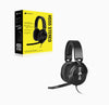 Corsair HS55 Carbon Stereo Gaming Headset, PS5 3D Audio, PS5, Switch, Discord Certified, Ultra Comfort Foam, USB