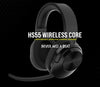 Corsair HS55 Wireless Core Carbon WL & Bluetooth, PS5, Switch. Discord Certified, Ultra Comfort Foam Gaming Headset
