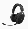Corsair HS70 Pro Wireless Gaming Headset Carbon. 7.1 Sound, Up to 16hrs of Playback. PC and PS4 Compatible. 2 Years Warranty. Headphone (LS)