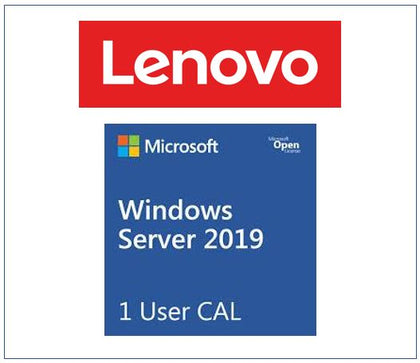 LENOVO Microsoft Windows Server 2019 Client Access License (1 User) ST50 / ST250 / SR250 / ST550 / SR530 / SR550 / SR650 / SR630