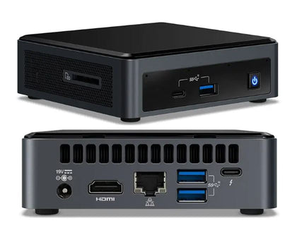 Intel NUC i5-10210U 4.2GHz 2xDDR4 SODIMM M.2 SATA/PCIe SSD HDMI USB-C (DP1.2) 3xDisplays GbE LAN WiFi BT no AC Cord