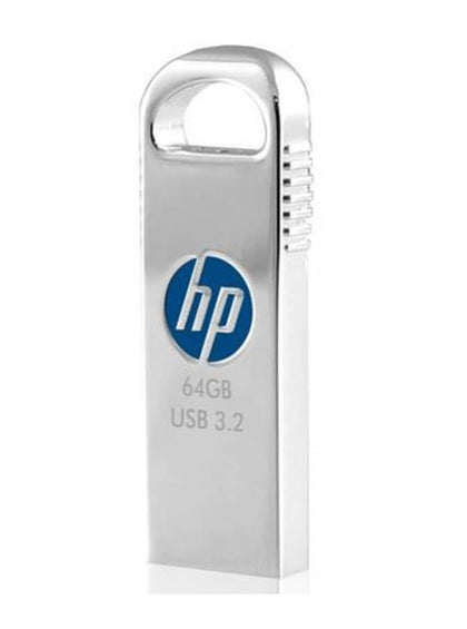 HP X306W 64GB USB 3.2 Type-A up to 70MB/s Flash Drive Memory Stick zinc alloy and glossy surface 0°C to 60°C  External Storage for Windows 8 10 11 Mac