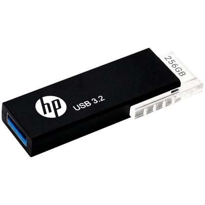 HP 718W 256GB USB 3.2  70MB/s Flash Drive Memory Stick Slide 0°C to 60°C 5V Capless Push-Pull Design External Storage for Windows 8 10 11 Mac