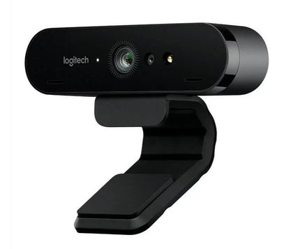 Logitech BRIO 4K Ultra HD Webcam HDR RightLight3 5xHD Zoom Auto Focus Infrared Sensor Video Conferencing Streaming Recording Windows Hello