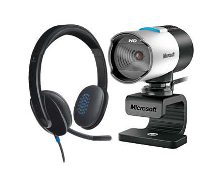 Microsoft Lifecam Studio + Logitech H540 Headset