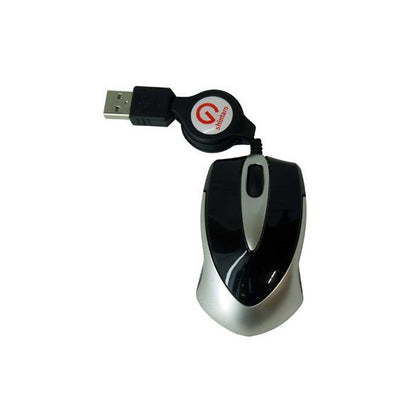 Shintaro Notebook Mini Optical Mouse w/ retractable cable